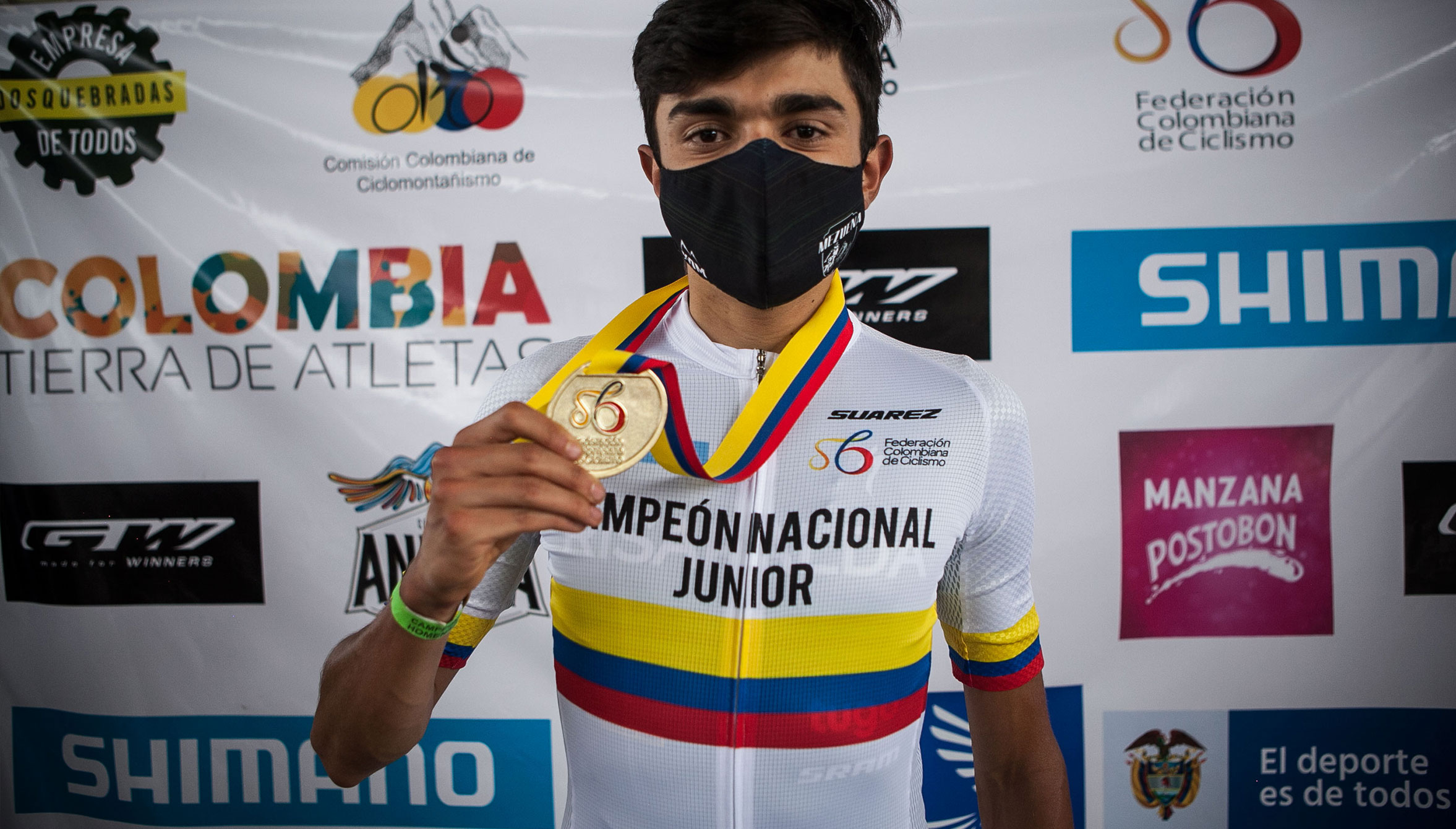 Camilo Gomez Campeón Nacional de XCM categoría Junior (FOTOS)